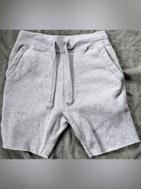 Pants - Women’s Light Gray Pull‑On Jersey Shorts with Drawstring